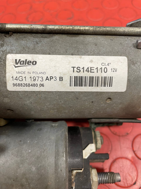 Citroen Berlingo/Peugeot Partner/Vauxhall Combo/Toyota Proace City STARTER MOTOR ASSEMBLY 1.6 12V 2016-2024 P/N 9688268480 - 5 / TS14E110