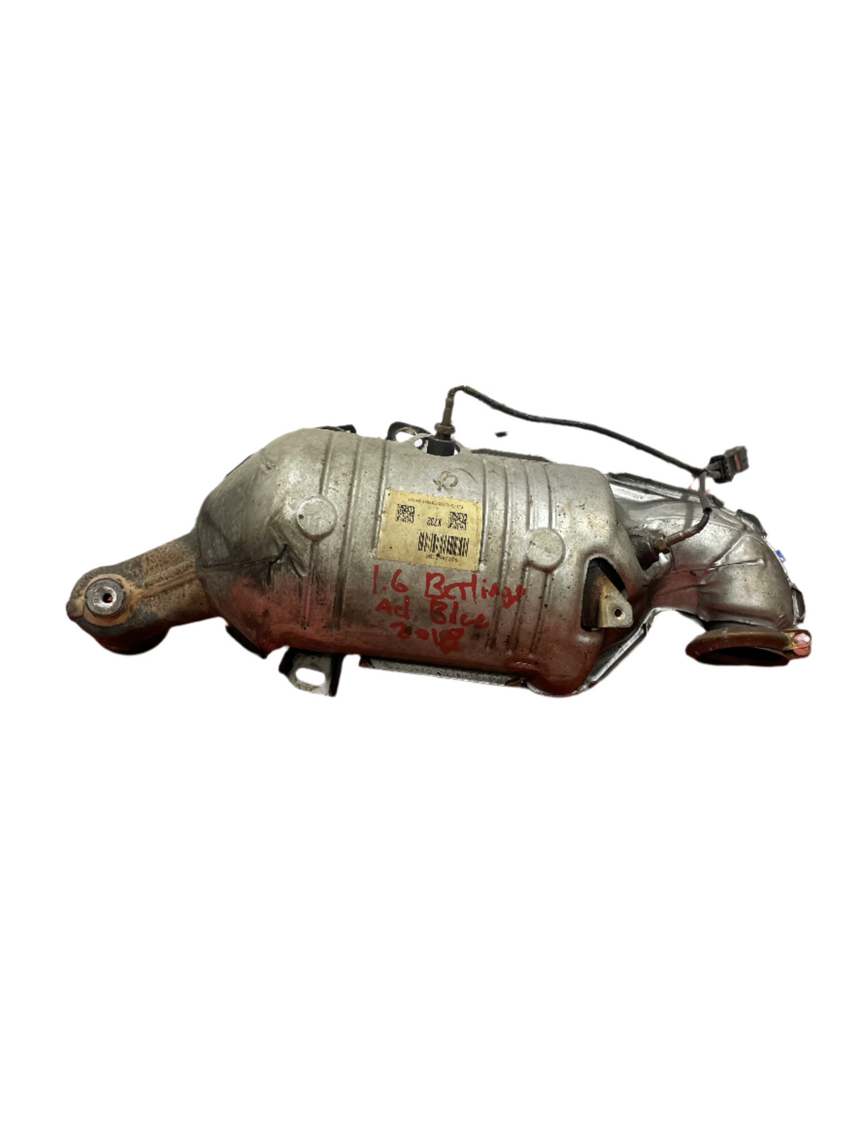 Citroen Berlingo Peugeot Partner DIESEL PARTICULATE FILTER DPF WITH SENSORS (NO ADBLUE INJECTOR) 1.6 2018-2023 P/N 9823467180 - 2