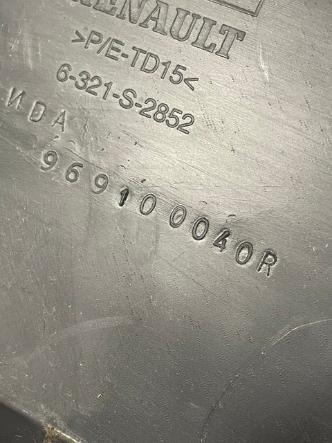 Vauxhall Movano/Renault Master Mk3 LOWER DASH CONSOLE WITH CUP HOLDERS BLACK 2010-2024 P/N 969100040R