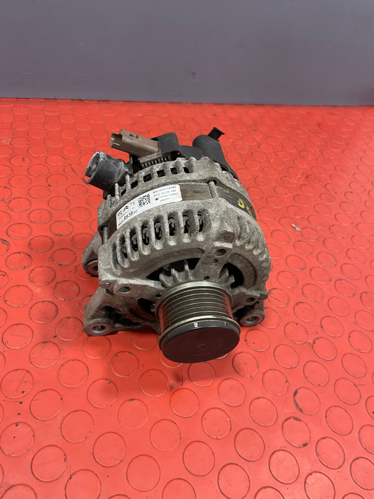 Citroen Berlingo/Dispatch /Peugeot Partner/Vauxhall Combo/Toyota Proace City ALTERNATOR 1.5 2016-2024 P/N 9820893880 - 3
