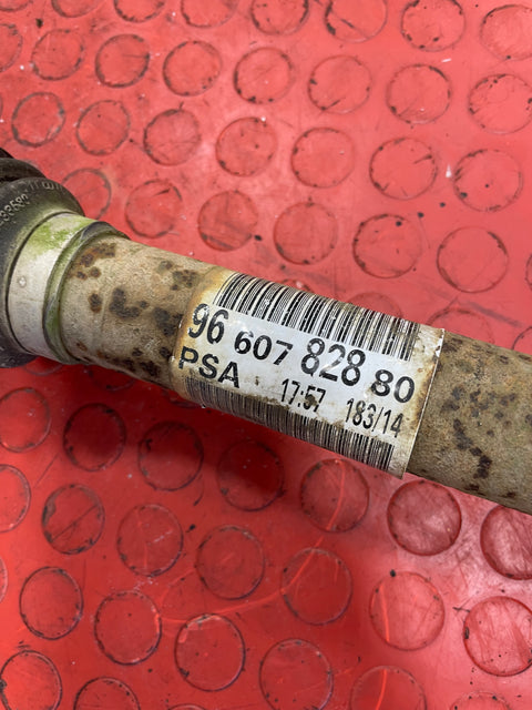 Citroen Berlingo/Peugeot Partner DRIVESHAFT ASSEMBLY Driver's Side (24/25 Teeth) 1.6 2008-2018 P/N 9660782880 - 8