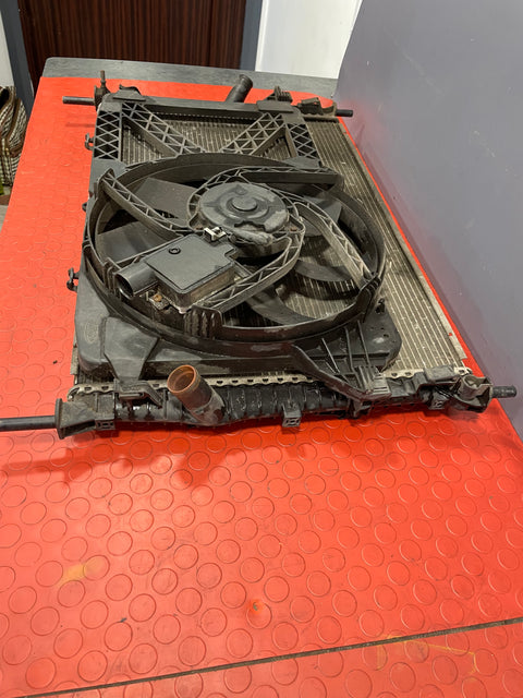 Ford Transit COOLING KIT RADIATOR & FAN Mk7 FWDV2.2 2007-2018 P/N 7C118005AB - 1