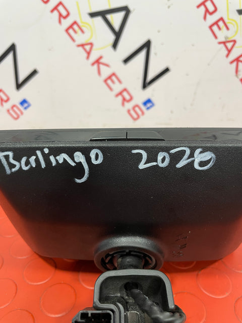 Peugeot Partner/Citroen Berlingo/Vauxhall Combo/Toyota Proace City REVERSE CAMERA SCREEN 2019-2024 P/N 9836431080