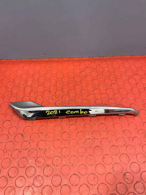 Vauxhall Combo FRONT BUMPER GRILL CHROME RIGHT SIDE P/N 9817065277