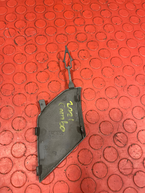 Citroen Berlingo/Peugeot Partner/Vauxhall Combo BUMPER TOW HOOK COVER P/N 9816788077