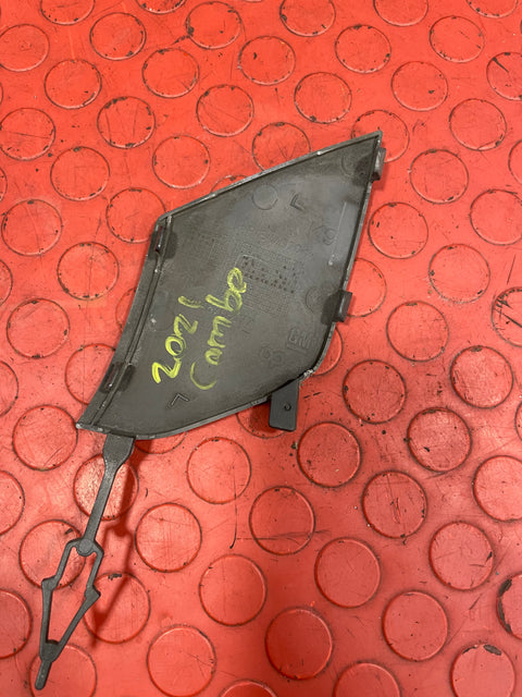 Citroen Berlingo/Peugeot Partner/Vauxhall Combo BUMPER TOW HOOK COVER P/N 9816788077