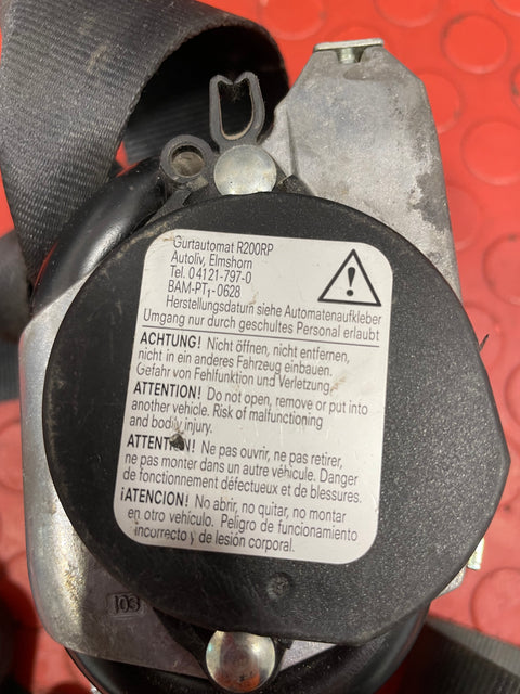 Ford Transit Custom SEAT BELT (fits both sides) 2019-2023 P/N BK21V61294DCW