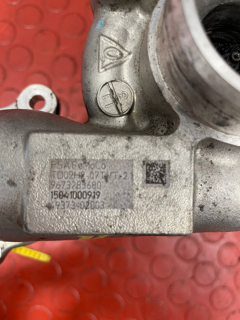 Citroen Berlingo/Peugeot Partner TURBOCHARGER with ACTUATOR (May Require Cleaning) (3 Pin) 1.6 2008-2016 P/N 9673283680 - 5