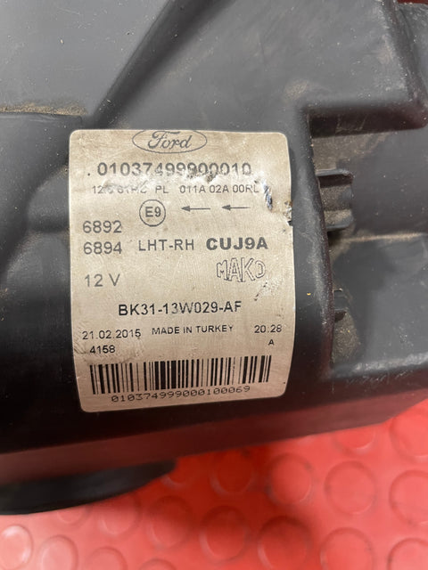 Ford Transit MK8 HEADLIGHT ASSEMBLY Driver's Side MK8 2014-2018 P/N BK3113W029AF - 2