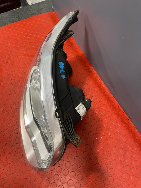 Ford Transit HEADLIGHT HALOGEN BULB with LED DRL CHROME Driver's Side 2013-2018 P/N BK3113D152AE / BK3113D152B