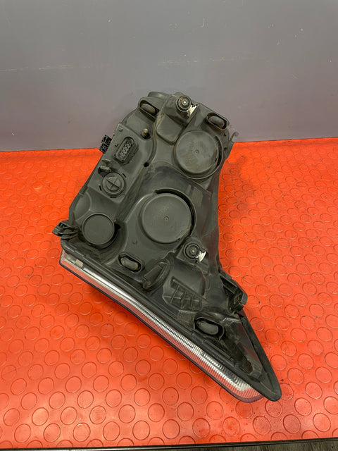 Ford Transit HEADLIGHT HALOGEN BULB with LED DRL CHROME Driver's Side 2013-2018 P/N BK3113D152AE / BK3113D152B