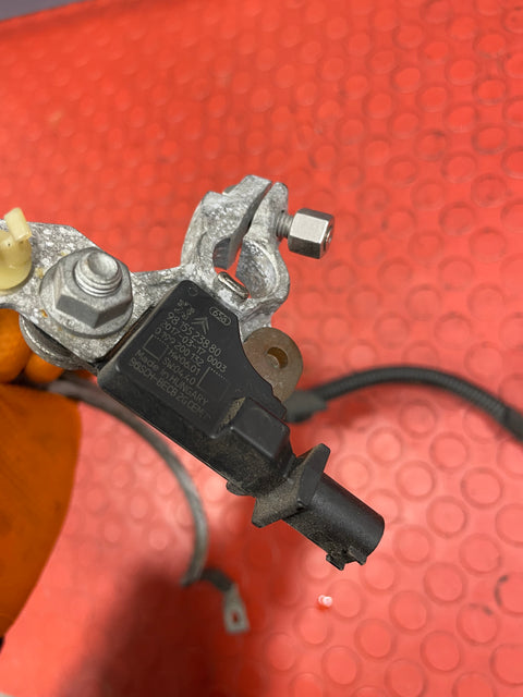 Citroen Berlingo/Peugeot Partner BATTERY STATUS MODULE w/ NEGATIVE TERMINAL CABLE 2008-2016 P/N 9815523880 / 9817382080