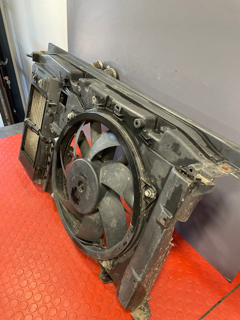 Citroen Berlingo/Peugeot Partner COOLING FAN ASSEMBLY WITH INTERCOOLER RAD 2008-2015 P/N M153277