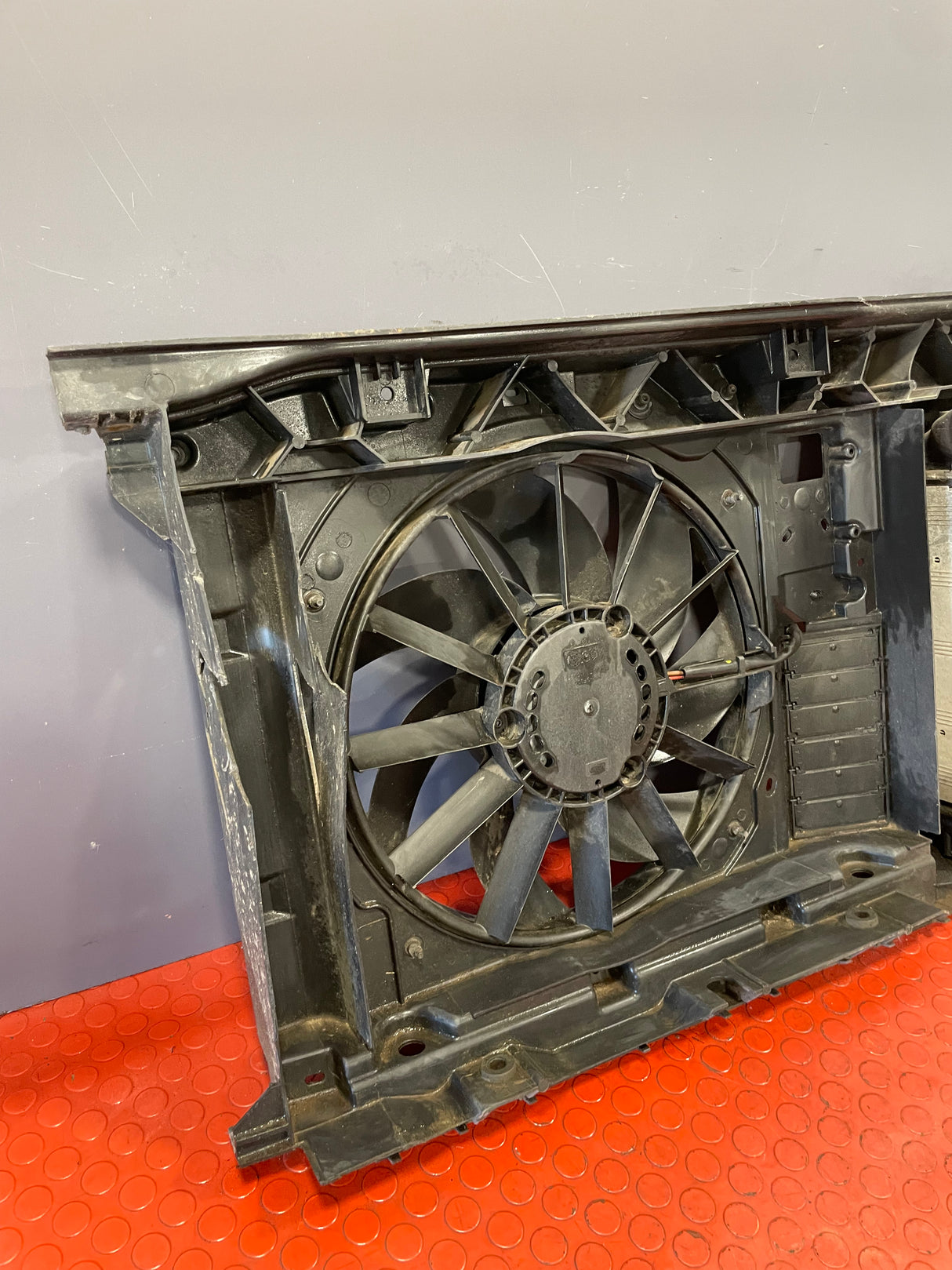 Citroen Berlingo/Peugeot Partner COOLING FAN ASSEMBLY WITH INTERCOOLER RAD 2008-2015 P/N M153277