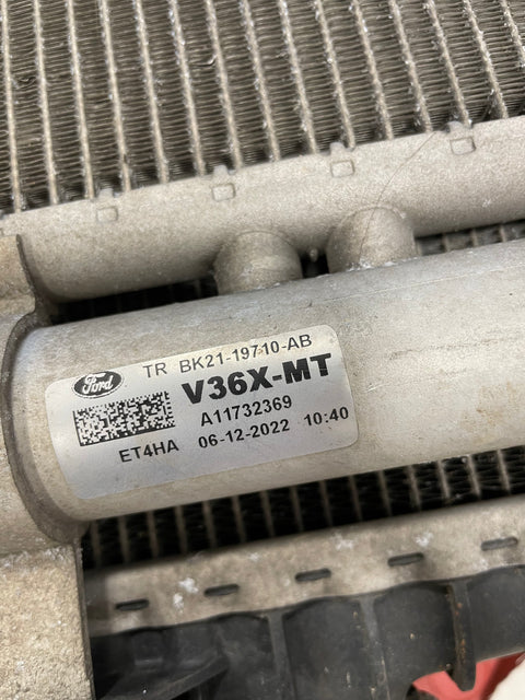 Ford Transit Custom COMPLETE RADIATOR,FAN,AC CONDENSER 2.2 2013-2016 P/N GK218005BB - 1 / BK218C607DA / GK218C342BC