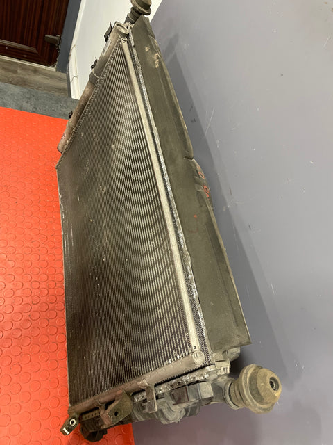 Ford Transit Custom COMPLETE RADIATOR,FAN,AC CONDENSER 2.2/2.0 2013-2018 P/N GK218005BB - 2 / BK218C607DA / GK218C342BC