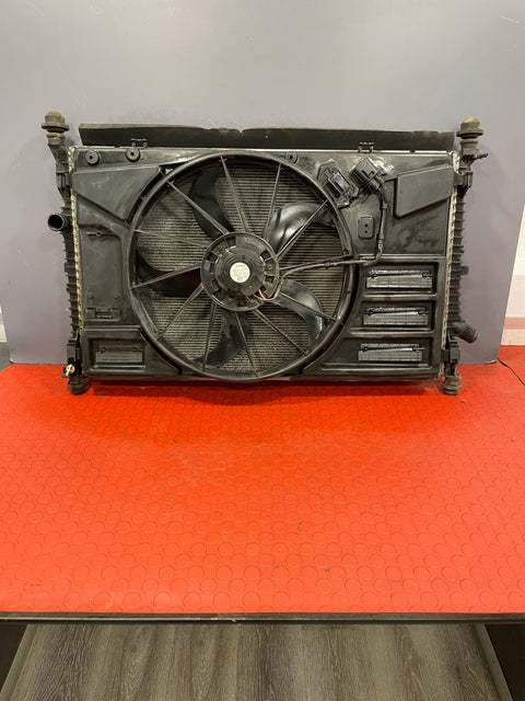 Ford Transit Custom COMPLETE RADIATOR,FAN,AC CONDENSER 2.2/2.0 2013-2018 P/N GK218005BB - 2 / BK218C607DA / GK218C342BC