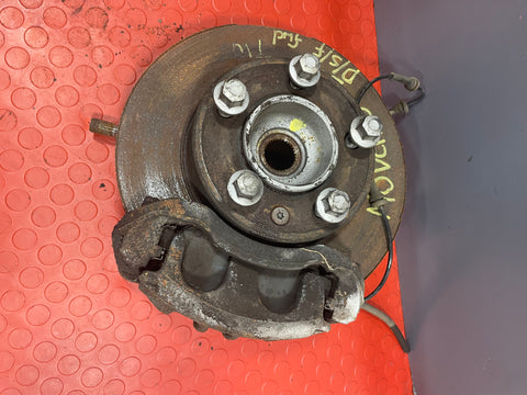 Vauxhall Movano/Renault Master FRONT WHEEL HUB RIGHT SIDE FWD W/ SPEED SENSOR & STUD BOLTS 2014