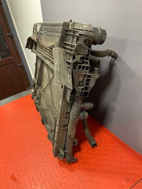 Mercedes Sprinter COOLING SYSTEM RADIATOR PACK,TURBO INTERCOOLER,AC CONDENSER,FAN,HOSES FWD 2019 P/N A9105000200 / A9105010900 / A4479060212 / 3136613503