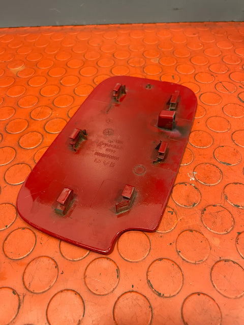 Citroen Berlingo/Peugeot Partner FUEL DOOR COVER/FUEL FILLER FLAP (Red) 2008-2018 P/N 9680449680 - 3