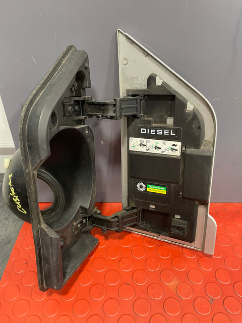 Ford Transit Custom FUEL TANK FILLER FLAP (Silver) 2013-2016 P/N BK21V27936AE - 1