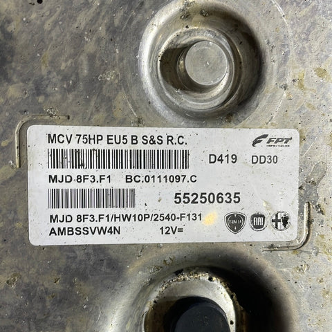 Peugeot Bipper ECU 2013 P/N 55250635