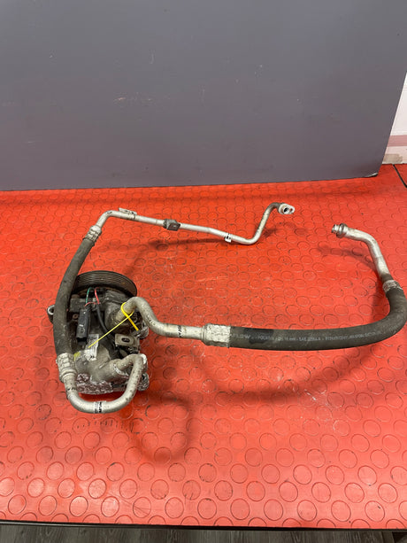 Citroen Berlingo/Peugeot Partner/Vauxhall Combo/Toyota Proace City AIR CONDITIONING PUMP 1.5 2 PIN With Pipes 2019-2024 P/N 9810349980 - 9