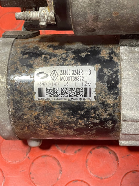 Vauxhall Vivaro/Renault Trafic STARTER MOTOR 2017 P/N 233003248R - 2