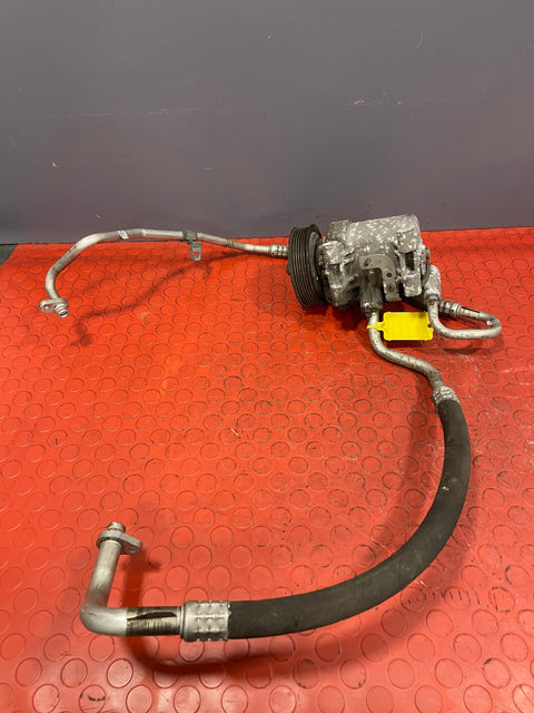 Citroen Berlingo/Peugeot Partner/Vauxhall Combo/Toyota Proace City AIR CONDITIONING PUMP 1.5 2 PIN With Pipes 2019-2024 P/N 9810349980 - 9