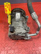 Citroen Berlingo/Peugeot Partner AIR CONDITIONING PUMP W/ HOSE (2Pin) 2011-2018 P/N 9678656080 - 2