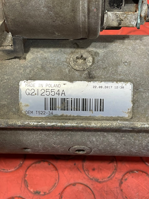 Ford Transit Custom STARTER MOTOR 2.2 AFTER MARKET 2013-2018  P/N BK3T11000DB / TS2234