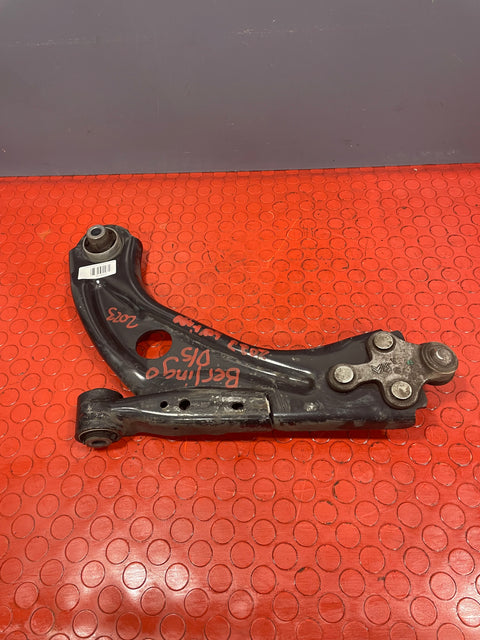 Citroen Berlingo/Peugeot Partner DRIVERS SIDE FRONT WISHBONE 2019-2023 P/N 98138522