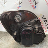 Mercedes Sprinter PASSANGER SIDE HEADLIGHT ASSEMBLY 2009 (DAMAGED BRACKETS,CLOUDED LENS) P/N 24738100