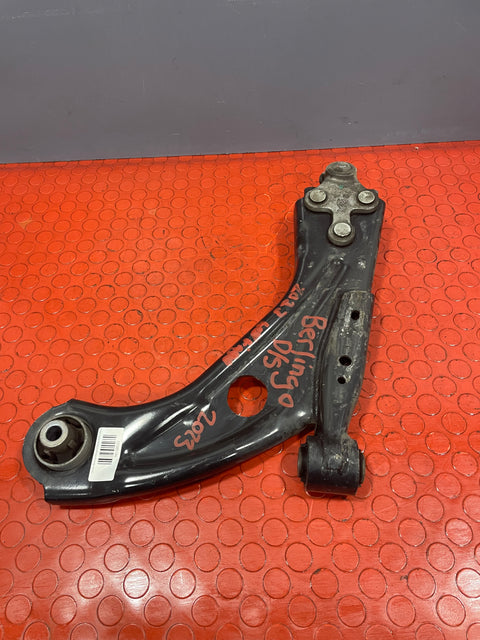 Citroen Berlingo/Peugeot Partner DRIVERS SIDE FRONT WISHBONE 2019-2023 P/N 98138522