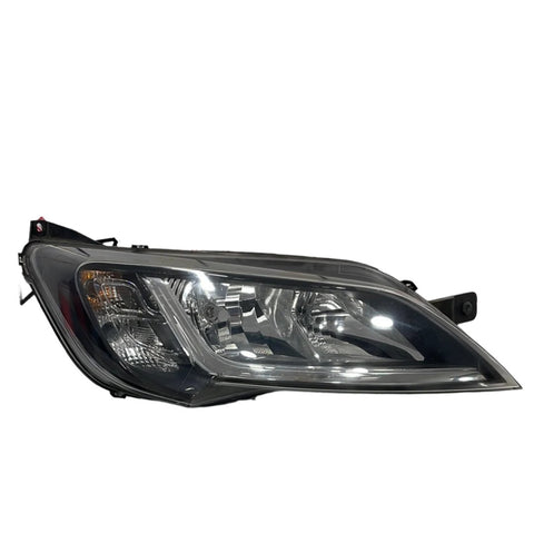 Citroen Relay/Peugeot Boxer/Fiat Ducato DRIVER SIDE HEADLIGHT (BLACK INNER PLASTIC) 2014-onward P/N 1375099080