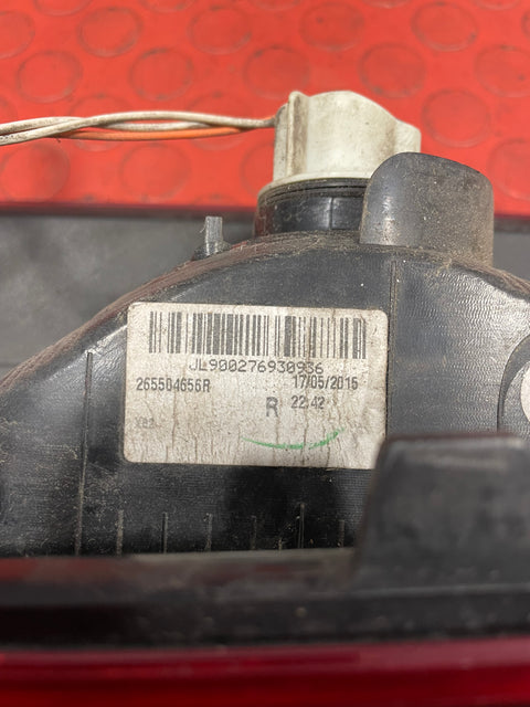 Vauxhall Vivaro/ Renault Trafic/ Fiat Talento REAR RIGHT TAILLIGHT  Driver side 2014 - 2019 265504656R