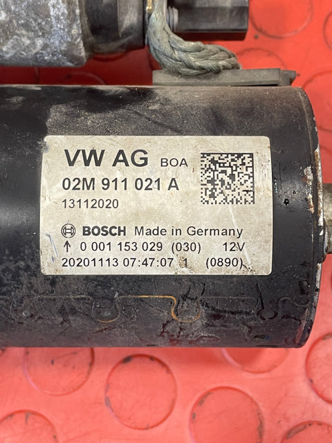 Volkswagen Crafter STARTER MOTOR 2.0 FWD 2019-2021 P/N 02M911021A - 1