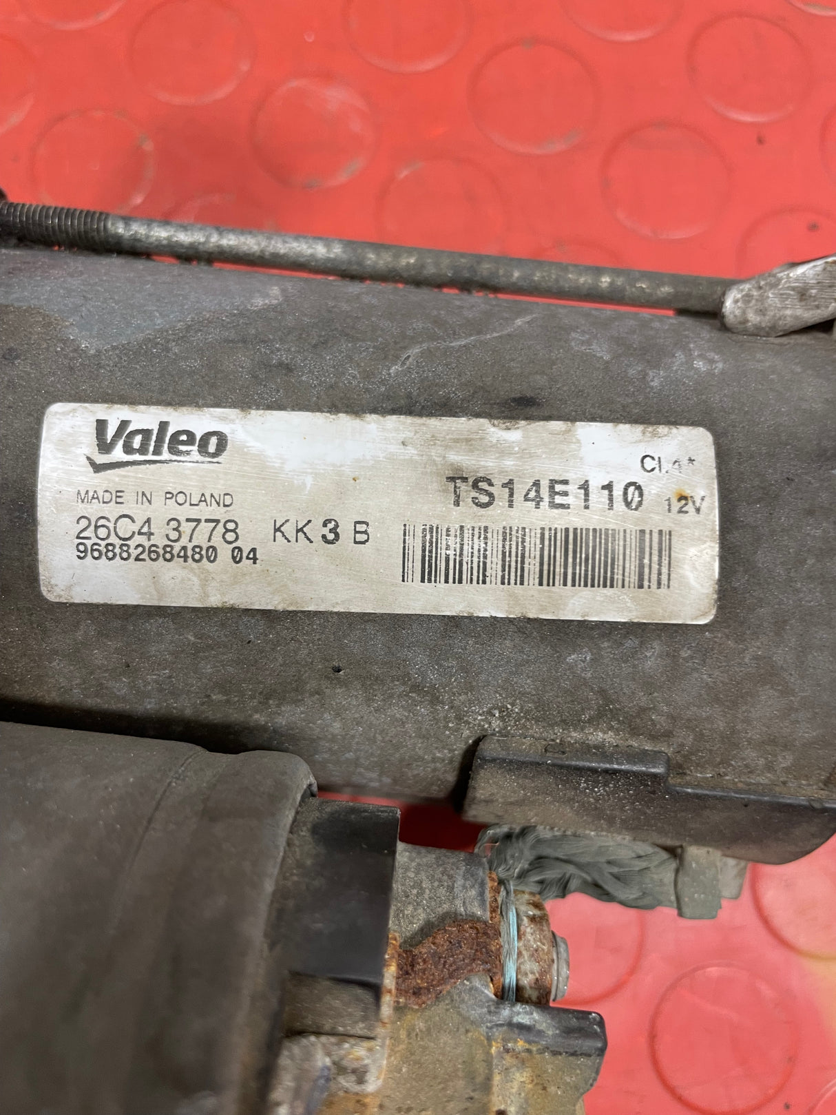 Citroen/Peugeot/Vauxhall/Toyota/Fiat STARTER MOTOR 5 Speed 1.5/1.6 2008-2025 P/N 9688268480 - 2