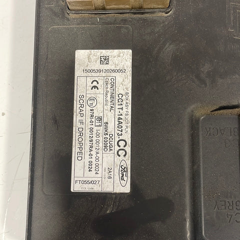 Ford Transit MK7 BSI KIT WITH KEY CHIP 2012 EURO 5 FWD 2.2 P/N CC1112A650AB