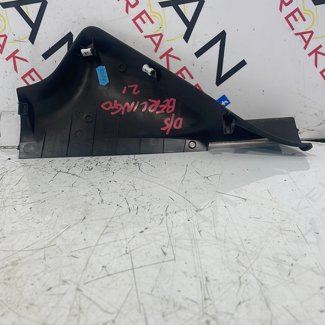 Citroen Berlingo/Peugeot Partner/Vauxhall Combo/Toyota Proace City  INTERIOR TRIM O/S DRIVERS SIDE  P/N 9830752377