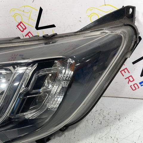 Citroen Relay/Peugeot Boxer/Fiat Ducato PASSENGER SIDE HEADLIGHT (BLACK INSERT) 2014-onward P/N 1375103080