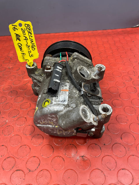 Citroen Berlingo/Peugeot Partner/Vauxhall Combo/Toyota Proace City AIR CONDITIONING PUMP 1.5 2 PIN 2019-2024 P/N 9810349980 - 5