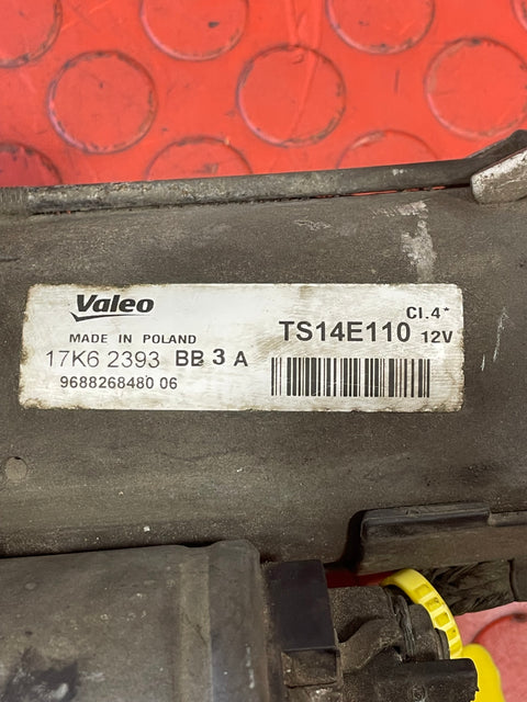 Citroen Berlingo/Peugeot Partner/Vauxhall Combo/Toyota Proace City STARTER MOTOR ASSEMBLY 1.6/1.5 12V 2016-2024 P/N 9688268480 - 2 / TS14E110
