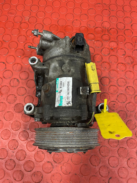 Citroen Berlingo/Peugeot Partner AIR CONDITIONING PUMP (2Pin) 2011-2018 P/N 9678656080 - 8