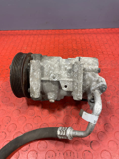 Citroen Berlingo/Peugeot Partner AIR CONDITIONING PUMP W/ HOSE (2Pin) 2011-2018 P/N 9678656080 - 2