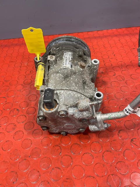 Citroen Berlingo/Peugeot Partner AIR CONDITIONING PUMP W/ HOSE (2Pin) 2011-2018 P/N 9678656080