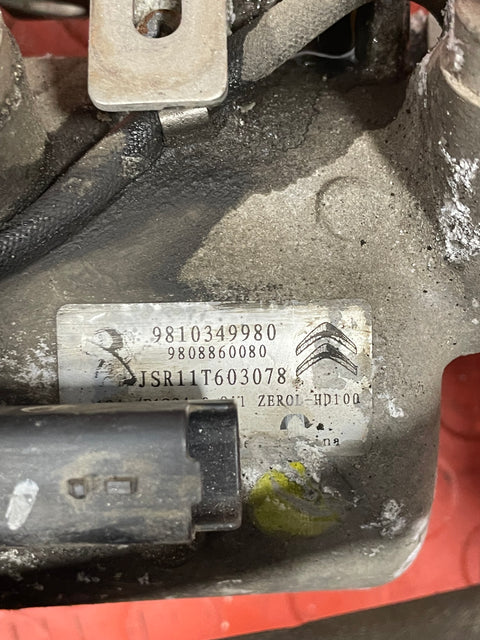 Citroen Berlingo/Peugeot Partner/Vauxhall Combo/Toyota Proace City AIR CONDITIONING PUMP 1.5 2 PIN With Pipes 2019-2024 P/N 9810349980 - 9