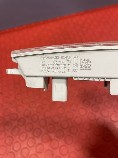 Citroen Berlingo/ Peugeot Partner DAYTIME RUNNING LIGHT Fits Both Sides P/N 9812662280