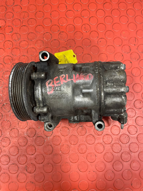 Citroen Berlingo/Peugeot Partner AIR CONDITIONING PUMP (2Pins) 2011-2018 P/N 9678656080 - 14
