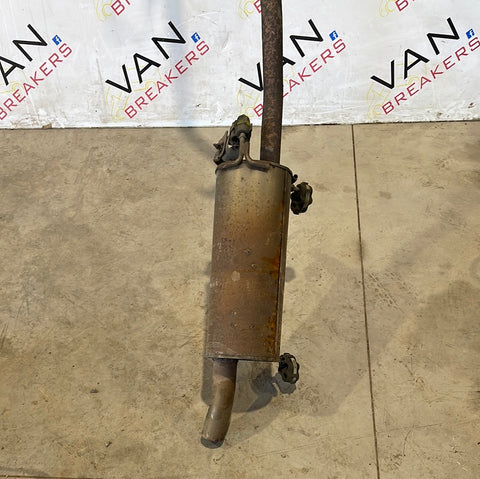 Vauxhall Vivaro/Renault Trafic COMPLETE EXHAUST WITH DPF AND SENSORS 1.6CDTi 2014-2019 P/N 208023177R